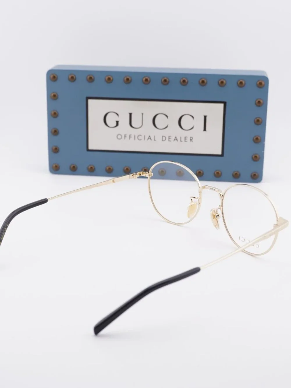 Gucci GG2004OA 002 Round Eyeglasses - Gold 50mm